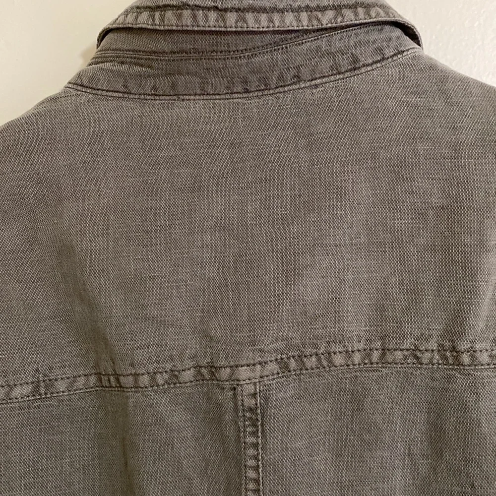 C&C California Linen Blend Utility Jacket - Picture 10 of 13
